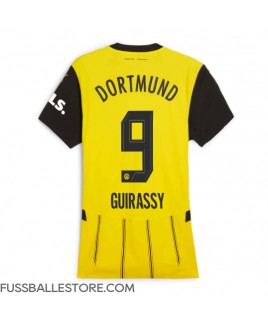 Günstige Borussia Dortmund Serhou Guirassy #9 Heimtrikot Damen 2024-25 Kurzarm